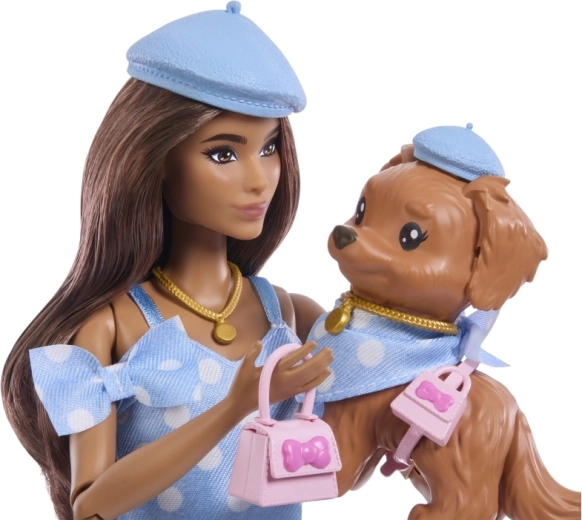 Barbie ja koerakese sobiv stiil