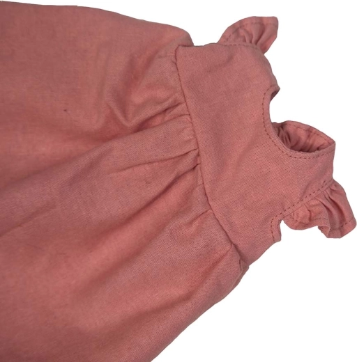 Summer outfit in powder pink