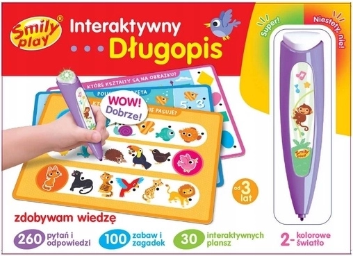 SmilyPlay interaktiivne pliiats – omandan teadmisi