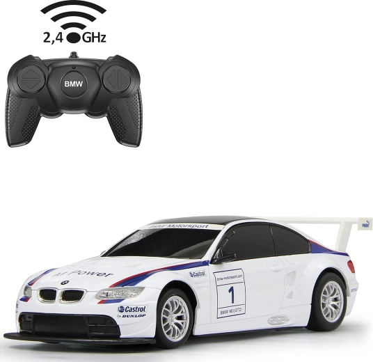 BMW M3 Sport Remote-Controlled Car 1:24 White