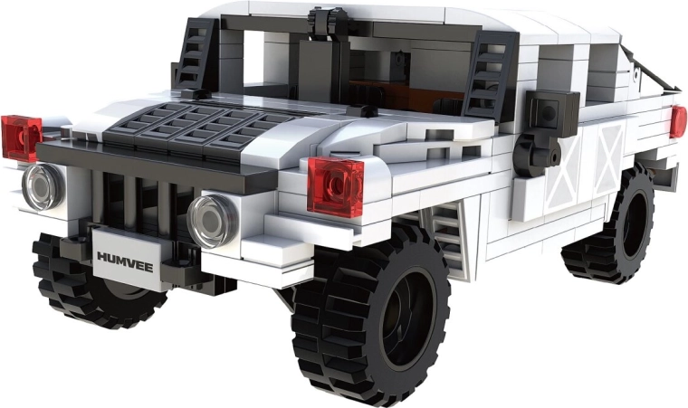 CaDA Humvee 1:24 white building set