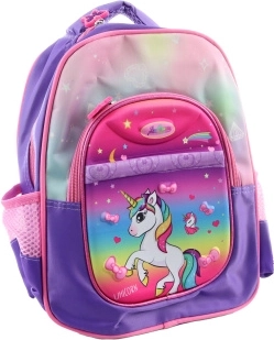 Kids' backpack with unicorn