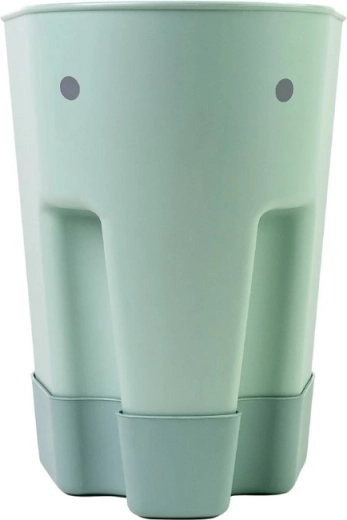 Shnuggle Ellie bath toy storage basket eucalyptus green - 1 piece