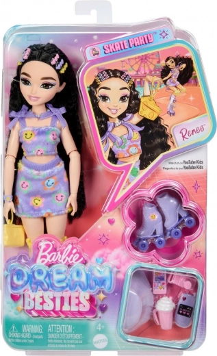 Barbie Dream Besties Renee rulluisutamas