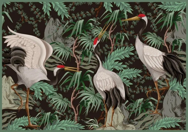 Puzzle Secret Garden: Cranes 500 Pieces