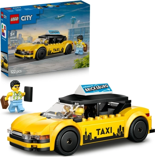 LEGO City kollane takso
