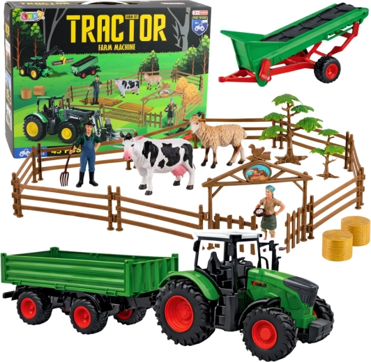 Suur farm – traktor haagisega, loomad ja talunikud, 45 osa