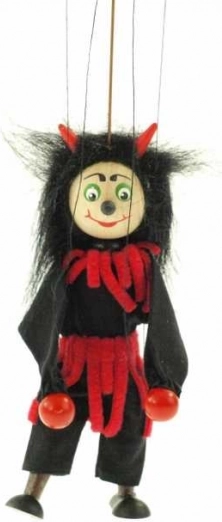Puidust mini marionett – kurat