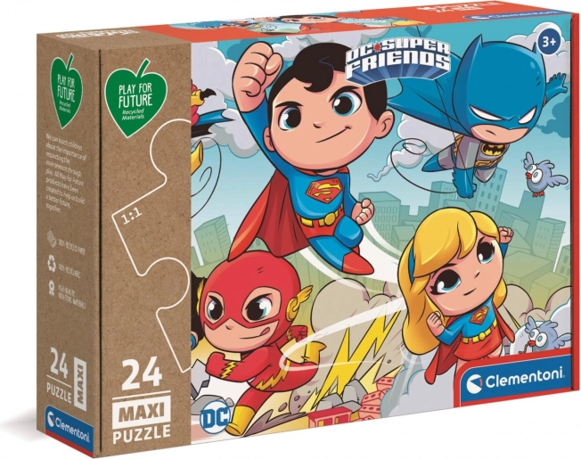 Clementoni pusle DC Super Friends MAXI 24 tükki