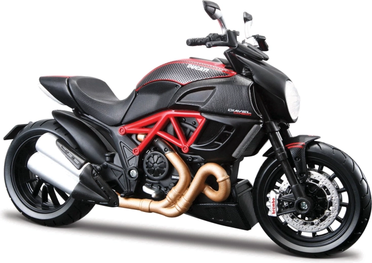 Maisto Ducati Diavel Carbon 1:12 build-it-yourself motorcycle