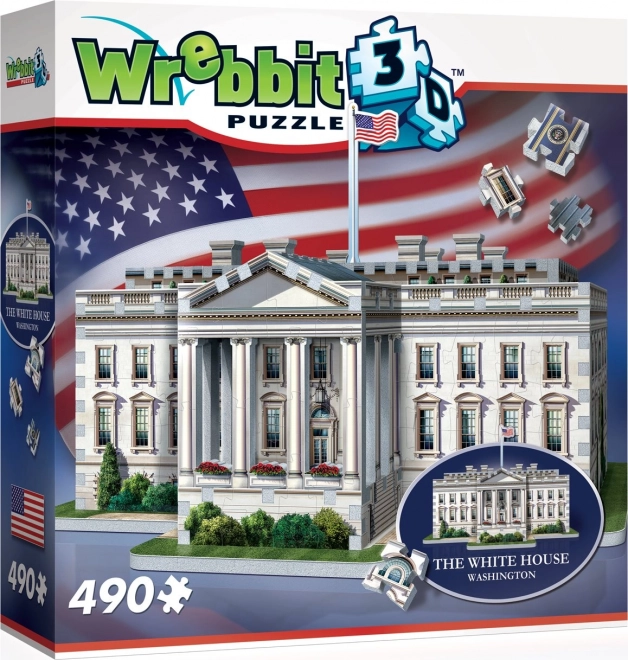 WREBBITi 3D pusle Valge Maja, 490 tükki