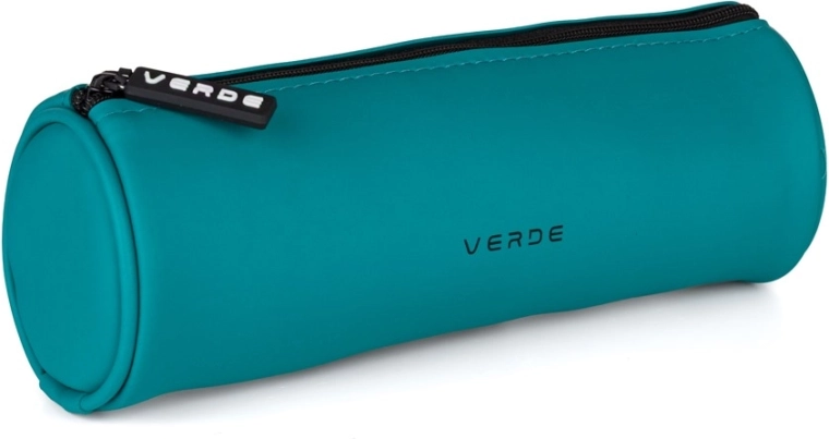 Round PU pencil case VERDE Milano