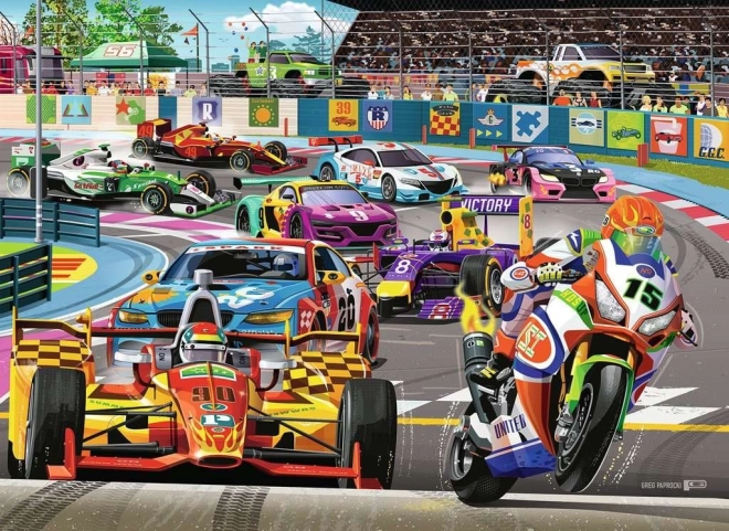 Racing Rally Puzzle