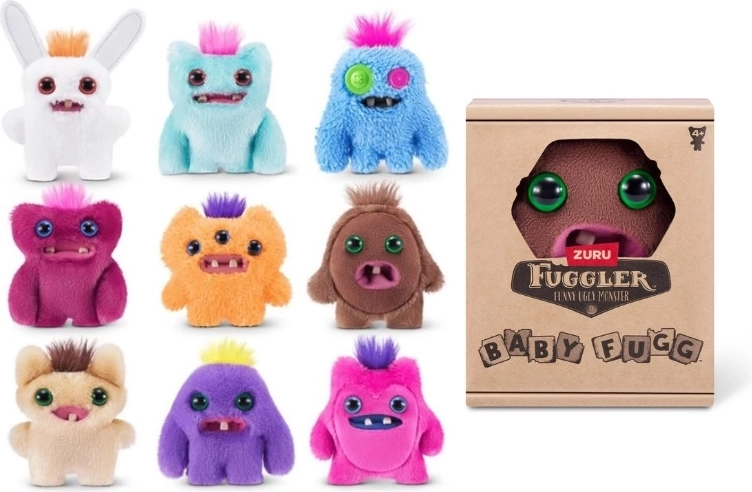 ZURU Fuggler Mini Baby Fuggs kogutav pehme mänguasi – 1 tk