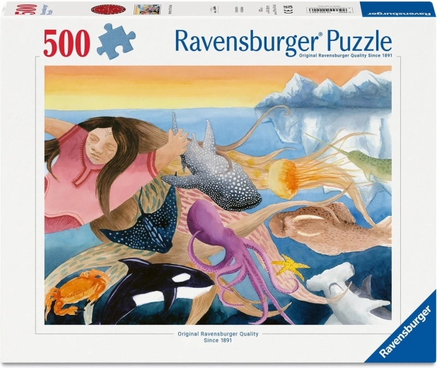 Ravensburgeri pusle Mereema 500 tükki