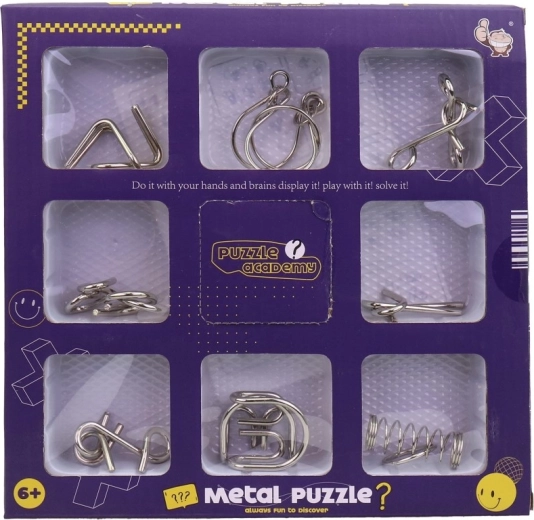Metal Puzzles – Set of 8