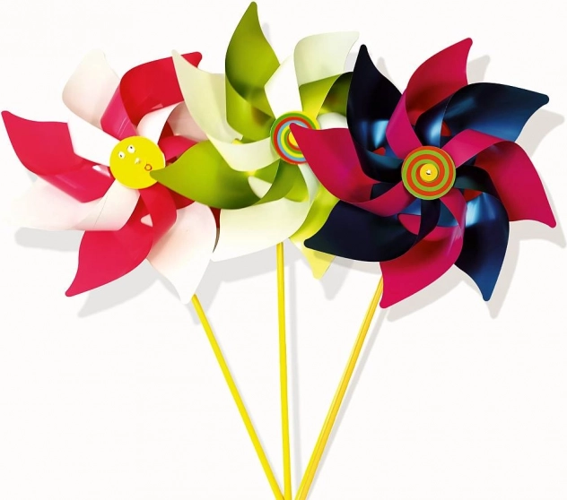 Maxi colorful pinwheel
