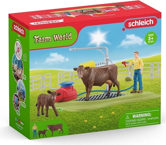 Schleich Farm World kariloomade pesemisnurk