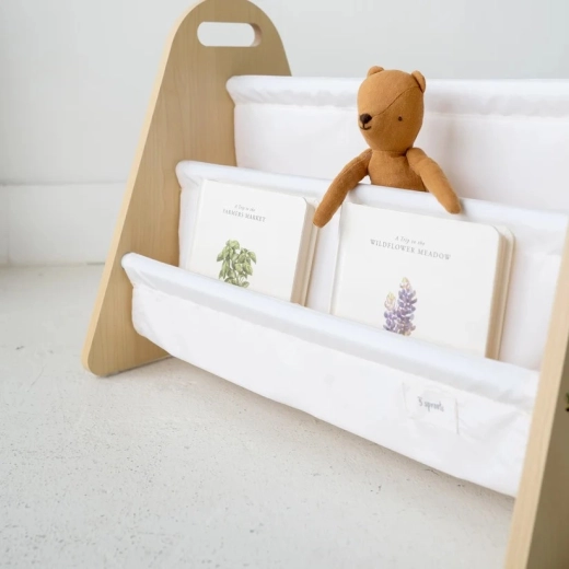 Double-sided compartments for easy selection