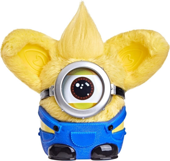 Ikooniline minionite välimus eemaldatavate aksessuaaridega