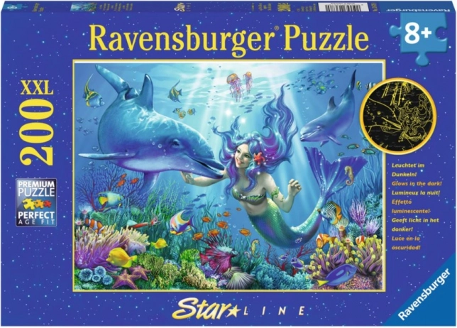 Helendav pusle Veealune paradiis XXL 200 tükki RAVENSBURGER