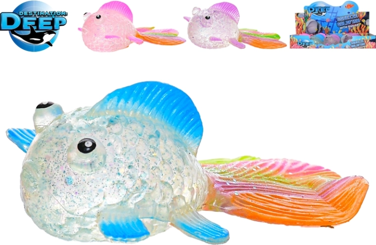 Venitatav stressivastane kalake 6 cm – kuldne
