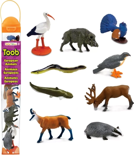 Safari Ltd. tuub – Euroopa loomad
