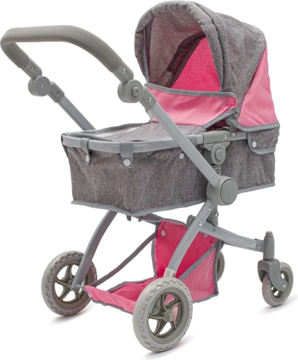 Nuku käru 2in1 Baby Mix Sophie roosa-hall