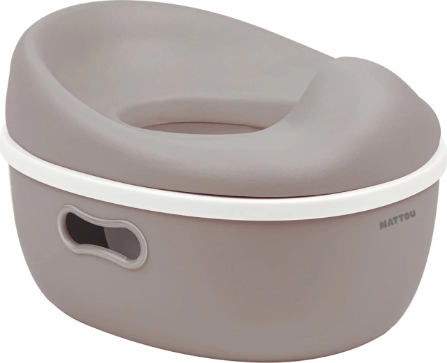 Nattou õppepott 3in1 Potty taupe