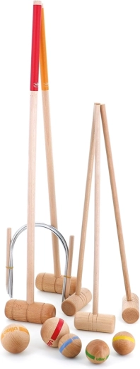 Solid wood for a comfortable grip and long service life