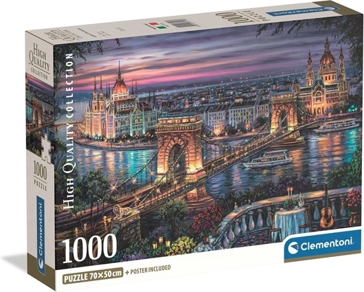 Clementoni pusle Compact tuled Doonaul 1000 tükki