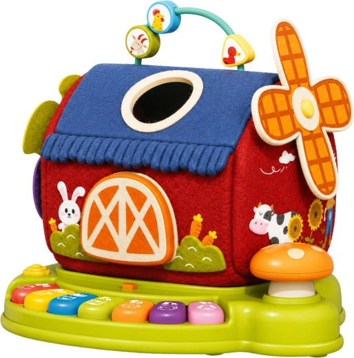 Piano and sound elements for first musical experiences