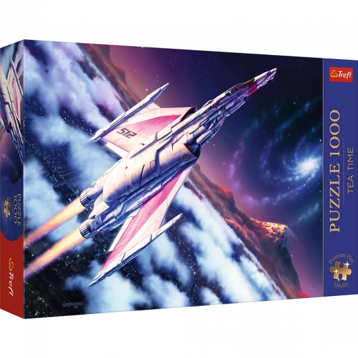 Trefl puzzle Premium Plus Tea Time: lend kosmosesse 1000 tükki