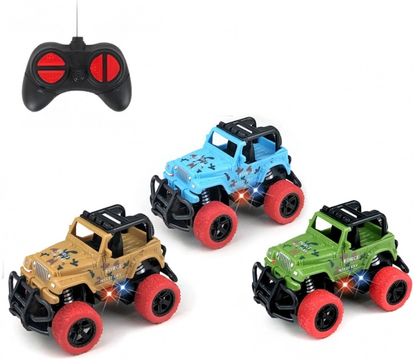 Kaugjuhtimisega auto LED-efektidega 14,5 cm