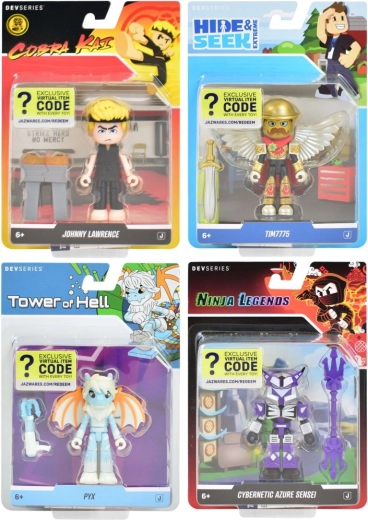 DEV SERIES Robloxi figuur – märulifiguur tarvikuga ja koodiga
