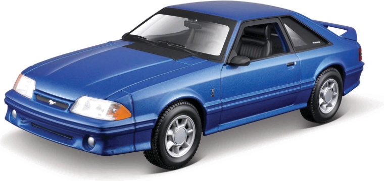 Maisto 1993 Ford Mustang SVT Cobra Metallic Blue 1:24