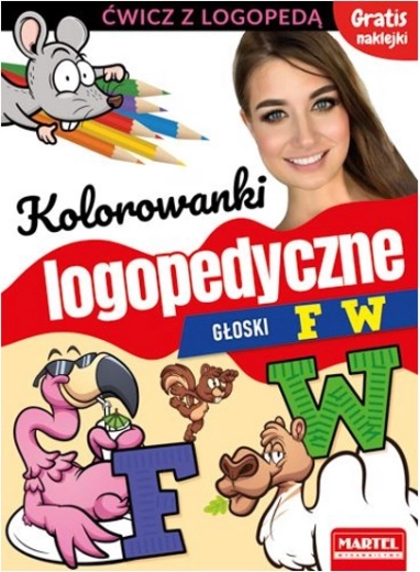Speech Therapy Coloring Book for the F and W Sounds