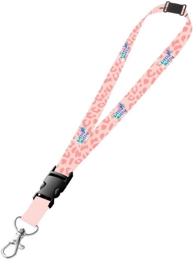 Neck Lanyard with Carabiner Cat