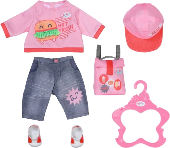 Täielik outfit, mis on kooskõlas linnaliku stiiliga