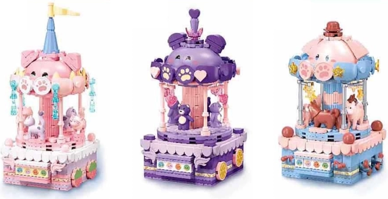 Sluban Animal Carousel – Building Set