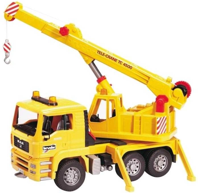 BRUDER MAN TGA kraanaauto 1:16, kollane