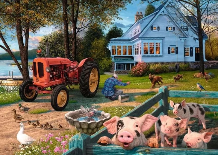 Ravensburger pusle Elu maal XXL 300 tükki