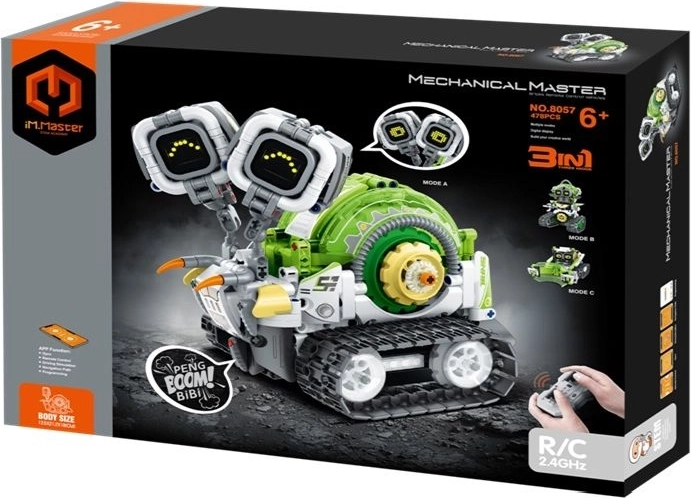 iM.Master Mechanical Master programmeeritav RC-robotite ehituskomplekt 3 ühes - 1 tk