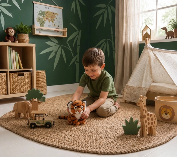 Metsiku looduse loomad Safari & Wildlife kollektsioonist