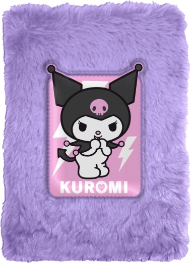 Kuromi plüüsist märkmik