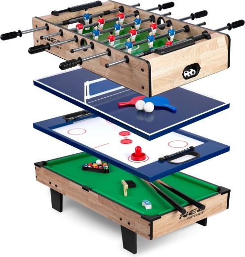 4 games in one compact table