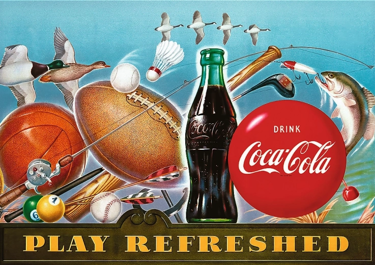 Puzzle TREFL Premium Plus COCA-COLA 1000 pieces