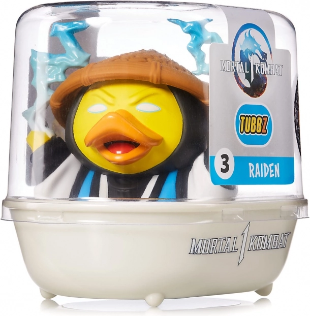 Collectible Duck Figure Raiden from Mortal Kombat