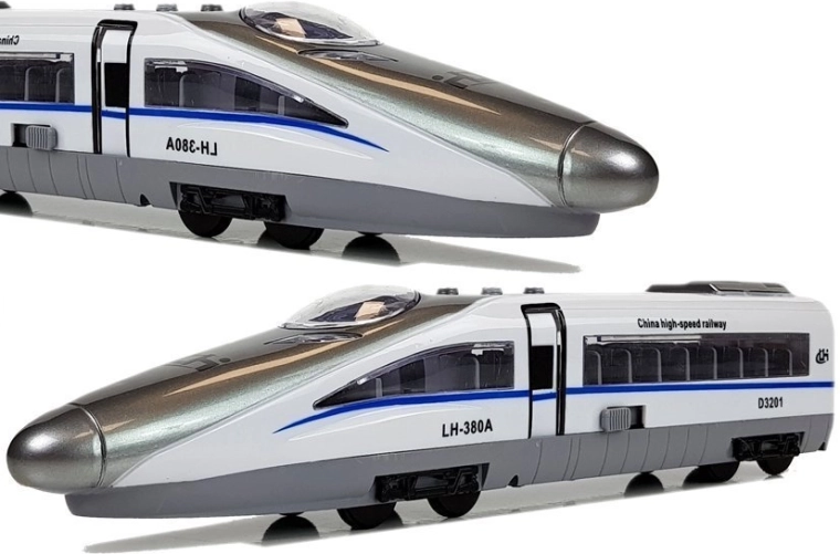Pendolino hooratasiga rong tulede ja helidega – valge mudel