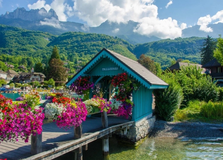 Bluebird puzzle Lake Annecy 500 pieces